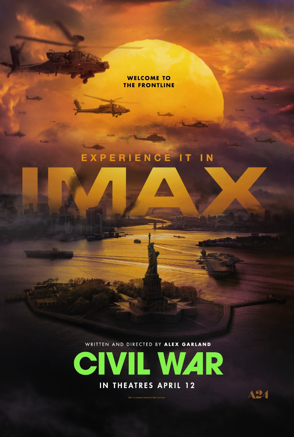 ดูหนังออนไลน์ฟรี Civil War (2024) วิบัติสมรภูมิเมืองเดือด